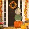 Fall Stacked Pumpkins for Home Front Porch Decor(white, green, and orange)